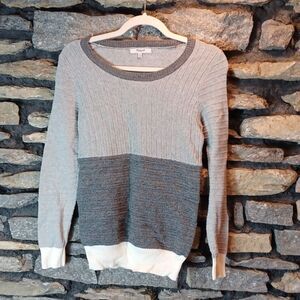 Women's Madewell color block sweater sz extra small